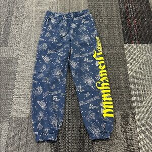 Disney Parks 100 Years Disneyland Jogger blueprint pattern Unisex Loungewear S